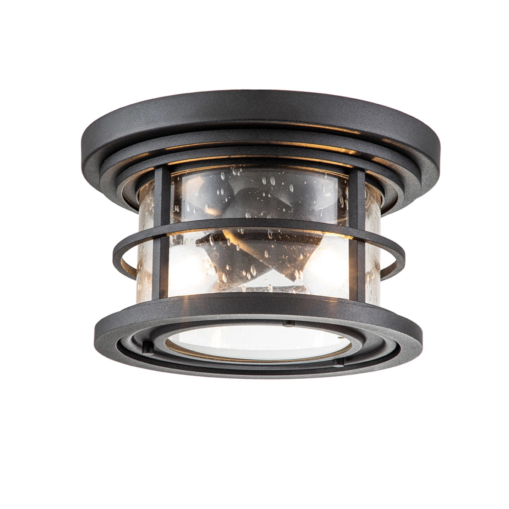 Plafoniera esterna nera 2xE27 40W IP44 Feiss Lighthouse