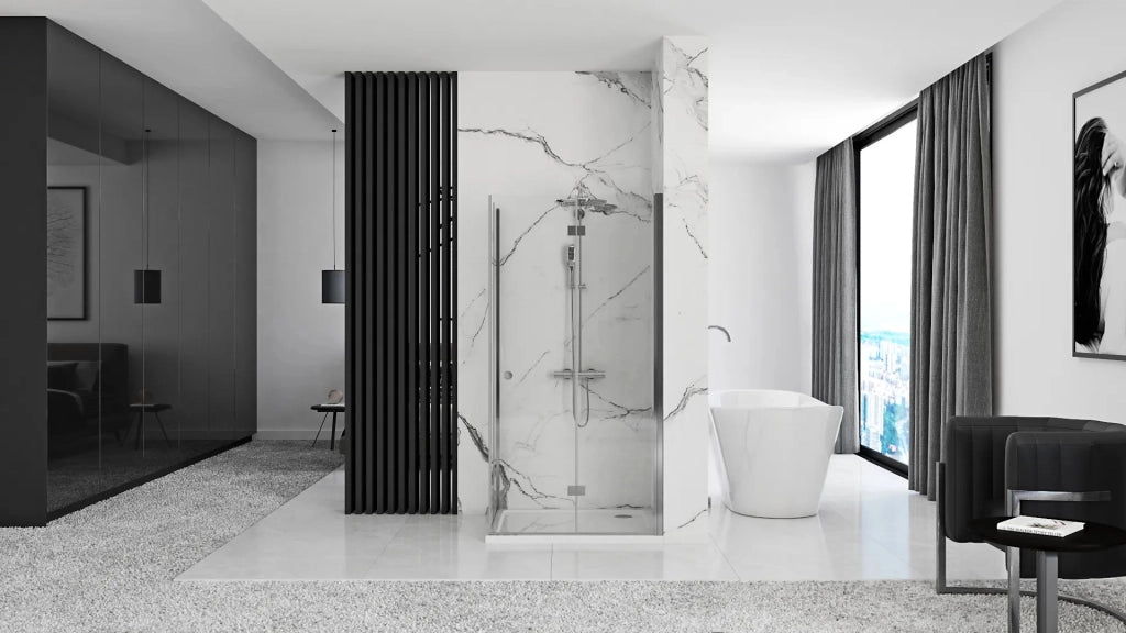 Cabina Doccia Pieghevole Rea Fold N2 Modulare 100x100