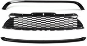 Kit di protezione per paraurti con design a ragnatela - Protezione UV - Materiale ABS+PP - Adatto per R55/R56/R57/R58/R59 S JCW - Grille