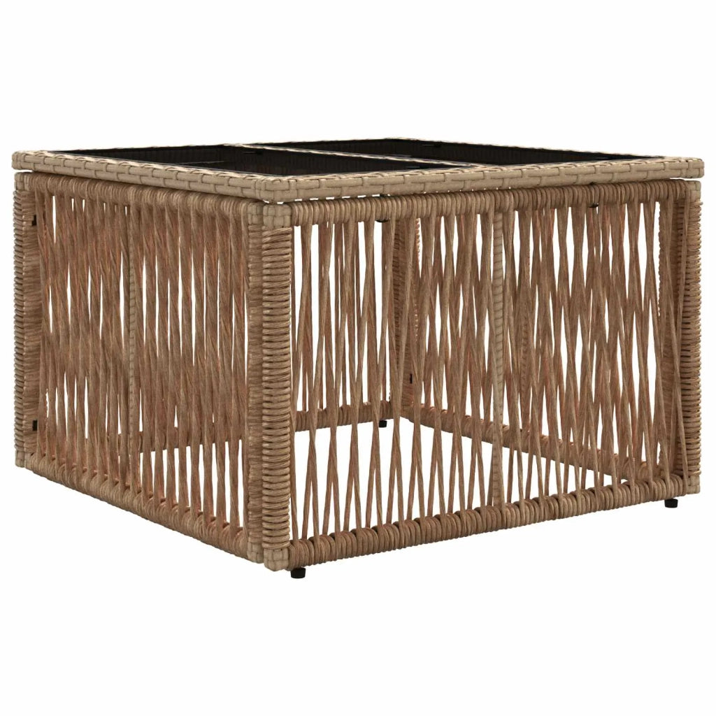 Set Divano da Giardino 6 pcs Beige polyrattan 3434157