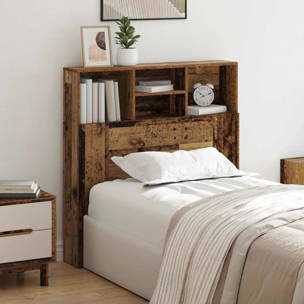 Testata del letto Legno vecchio Legno ingegnerizzato 879444