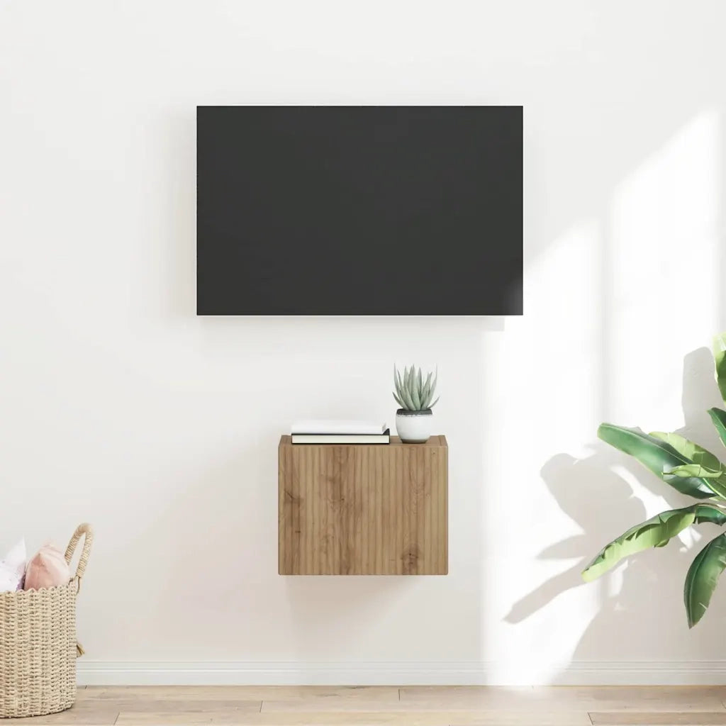 Mobile TV da parete Rovere Artigianale 39 x 31 x 29,5 cm 892187