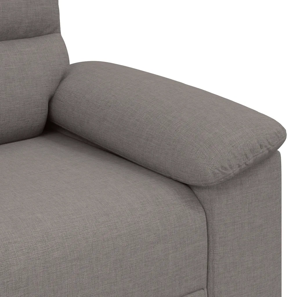 Divano a 2 Posti Tortora 160x81x84 cm in Tessuto 4105303
