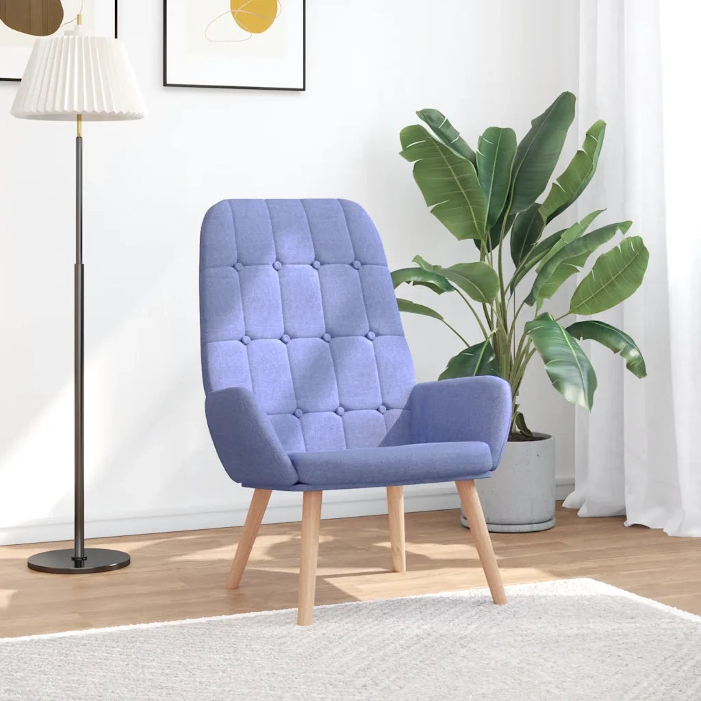 Sedia Relax Blu Jeans in Tessuto 4102652