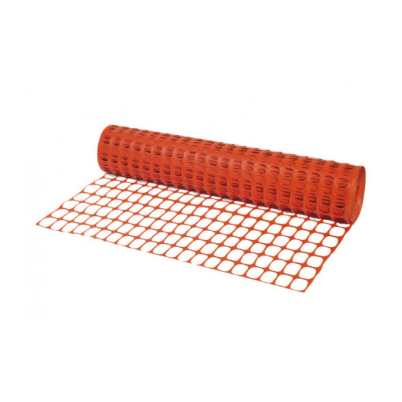 C RETE DA CANTIERE HDPE ARANCIO 150G/MQ MT 1,2X50