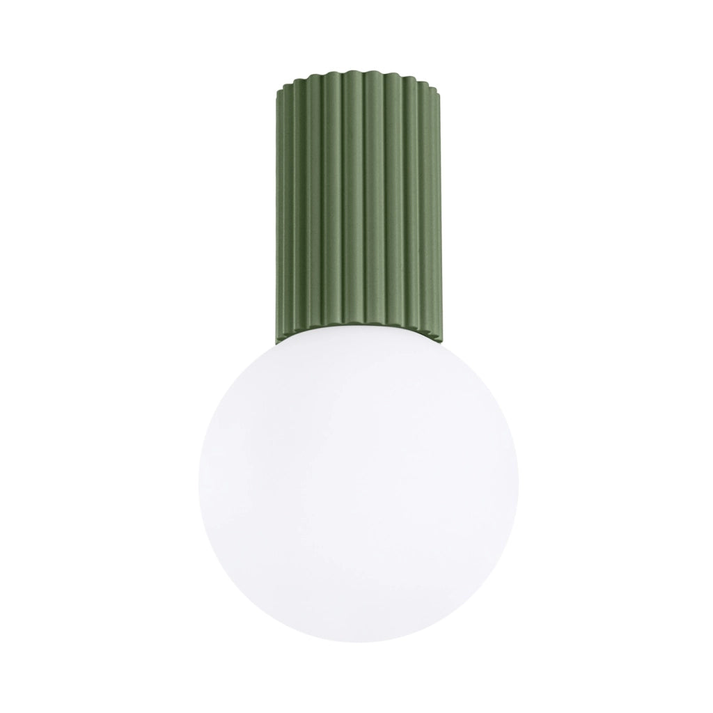 Lampada da soffitto HALO verde oliva IP44