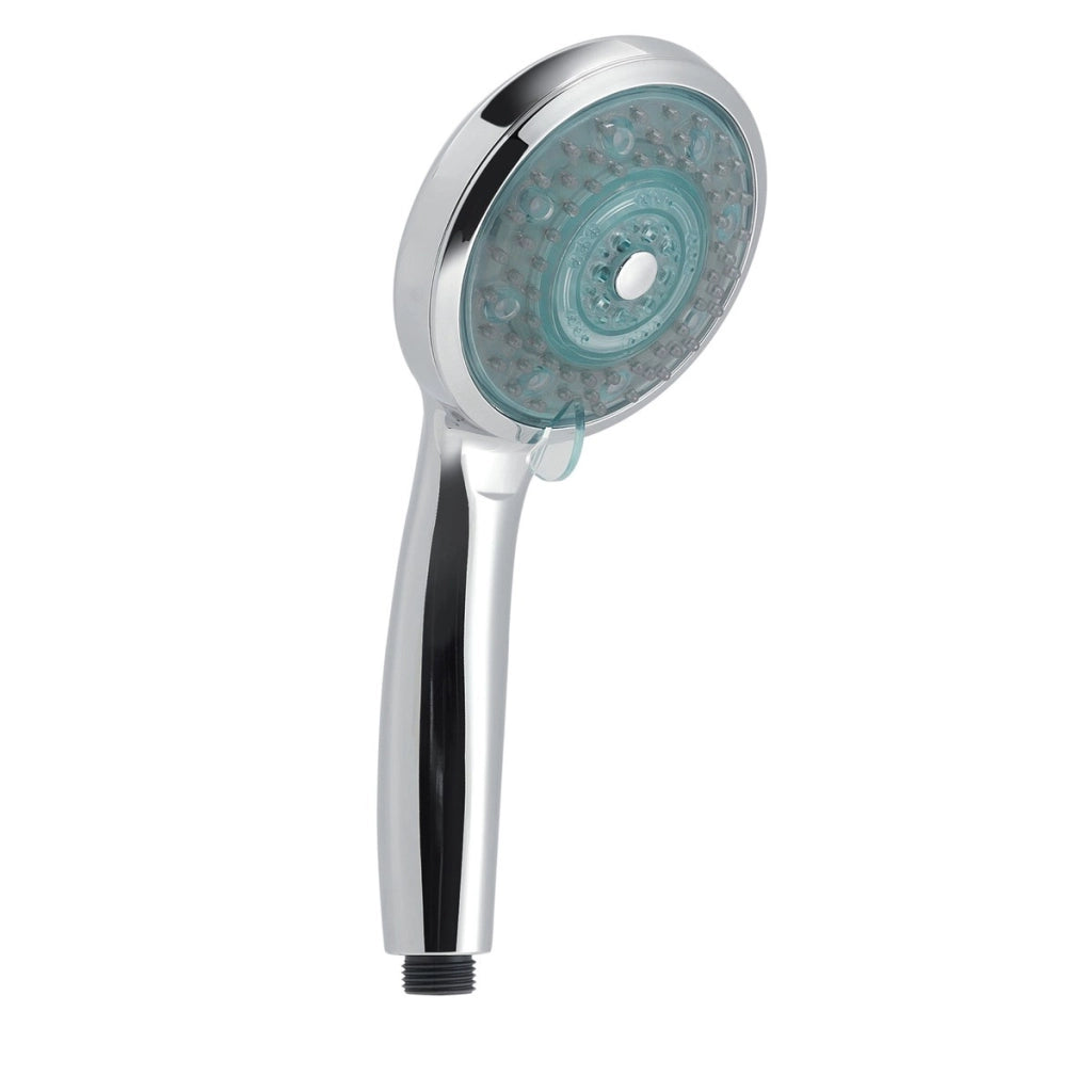 Doccetta Light a 3 getti con LED 7 colori cromato