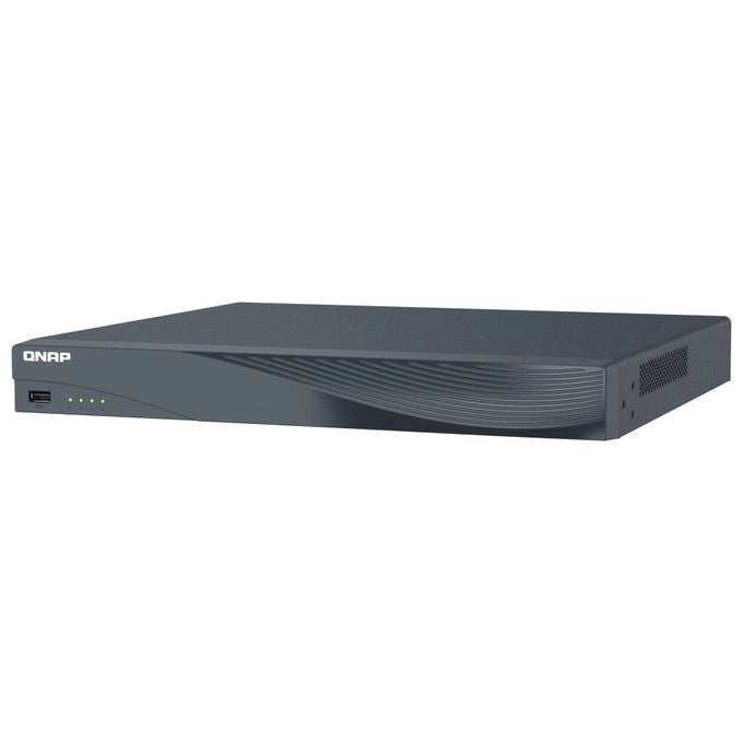 QNAP, TVR-AI200, 1U Nero, NVR 16 Canali