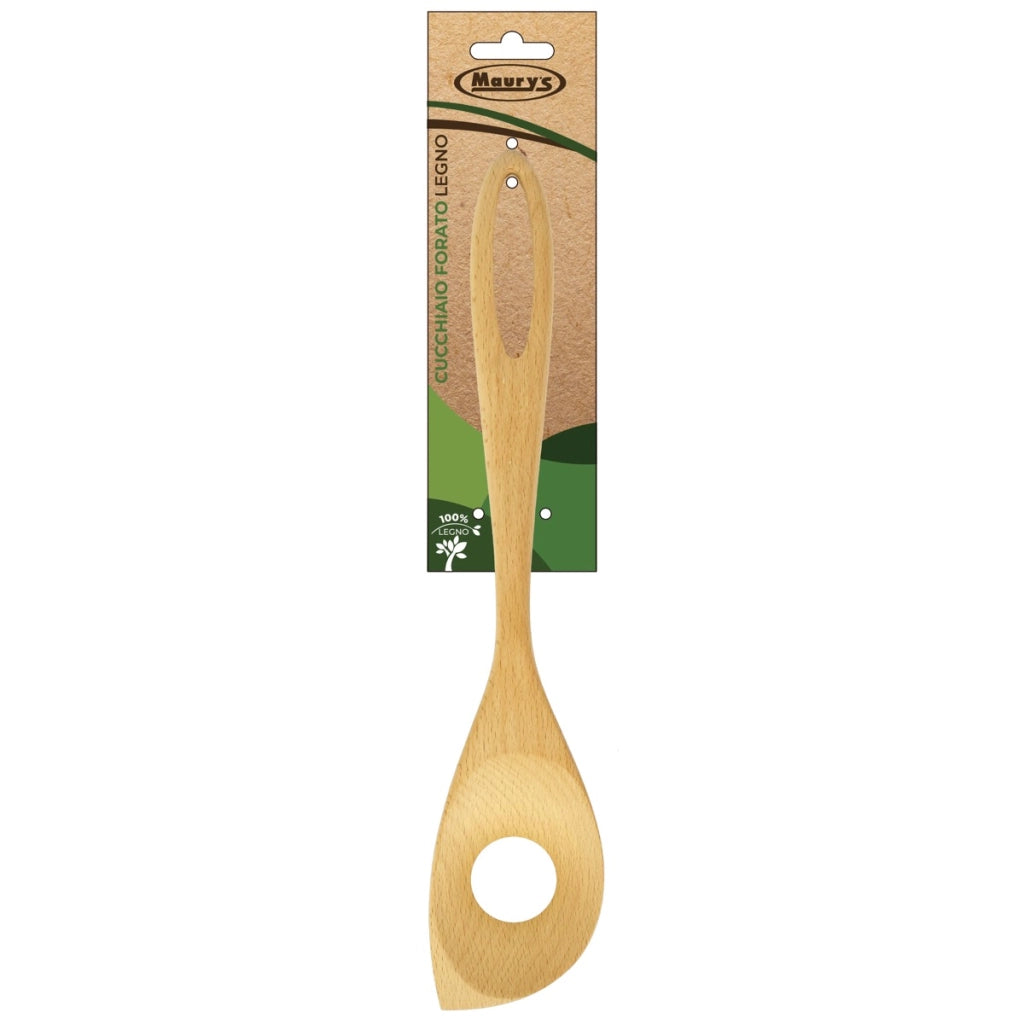 MAURY'S CUCCHIAIO FORATO IN LEGNO