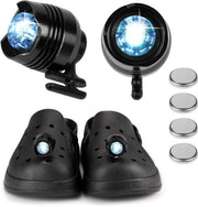 Letti per scarpe 2 in 1 - accessori di illuminazione per scarpe - decorazioni per scarpe - idonei per camminate - 3 modalità di illuminazione