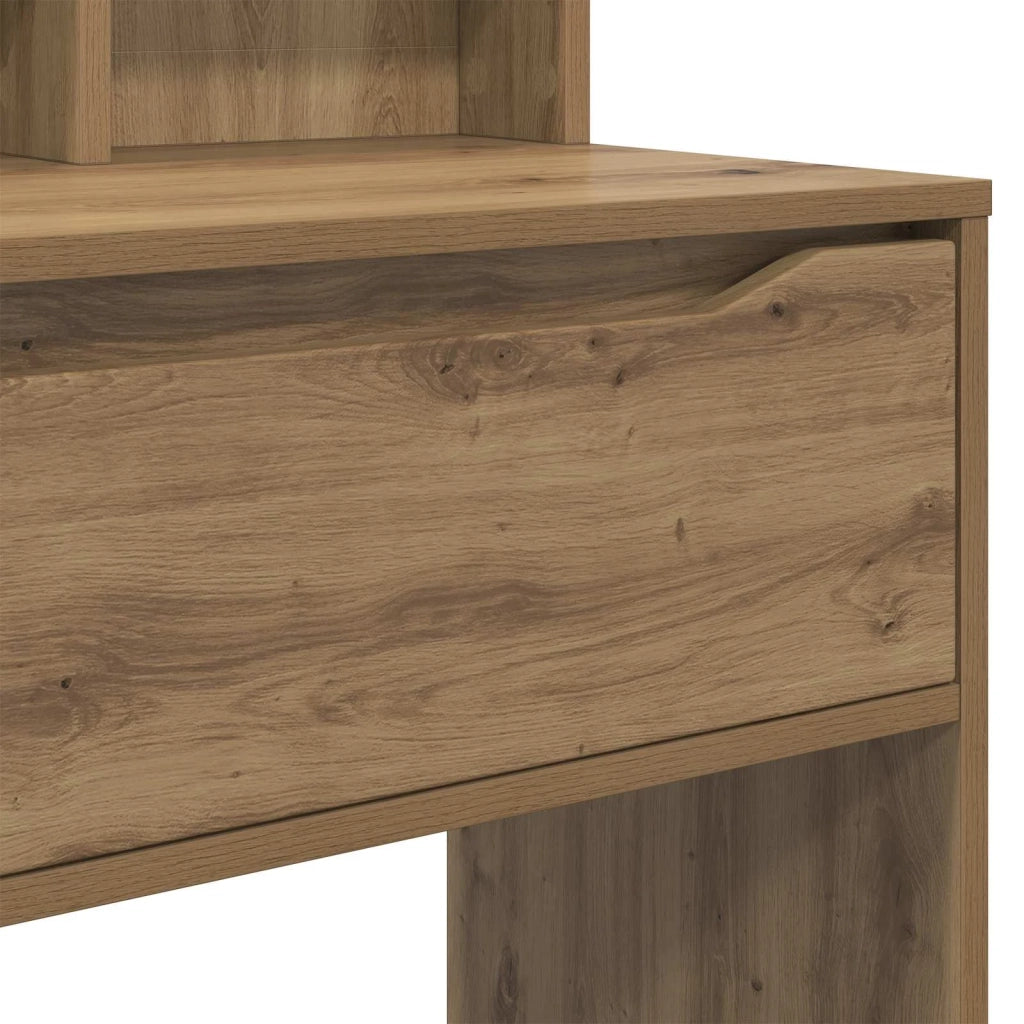 Tavoli da Trucco per Camera da Letto Rovere artigianale 888986