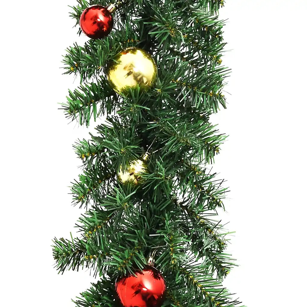Ghirlanda di Natale Decorata con Palline 5 m 284305