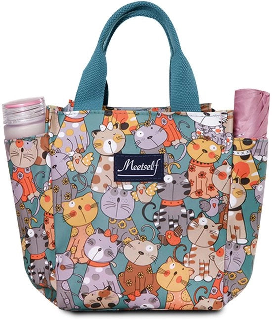 Borsa da Picnic Impermeabile per Uomo Donna Scuola Viaggio (Cat)