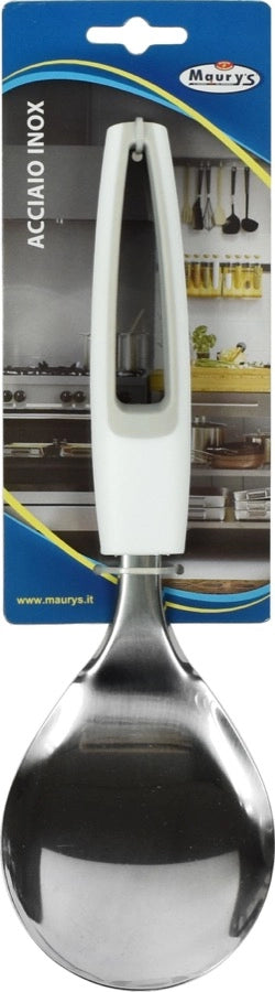 MAURY'S SILVER CUCCHIAIONE DA RISO IN ACCIAIO INOX 25CM