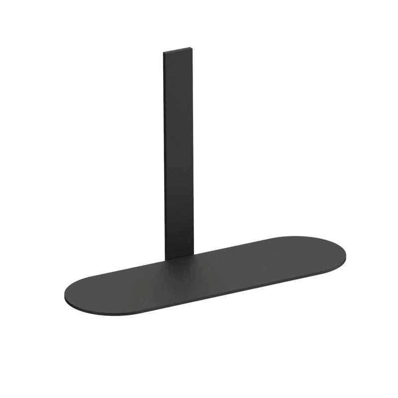 Mensola in alluminio nero