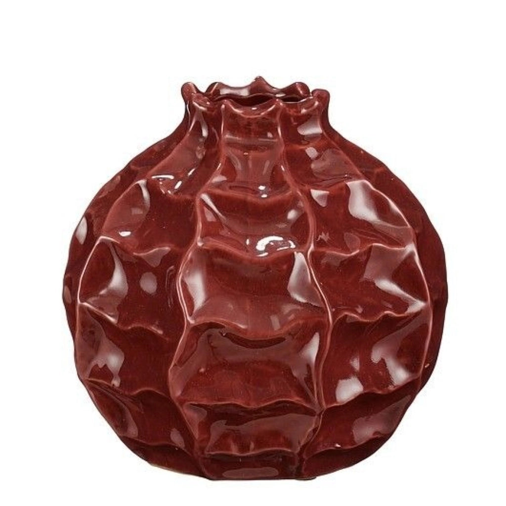 Vaso Ida viola  18x18 cm