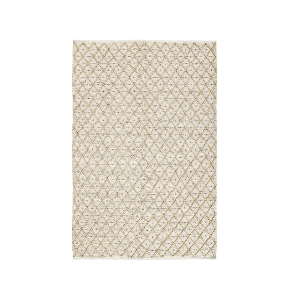 Tappeto Chander Bianco-Naturale 160X230