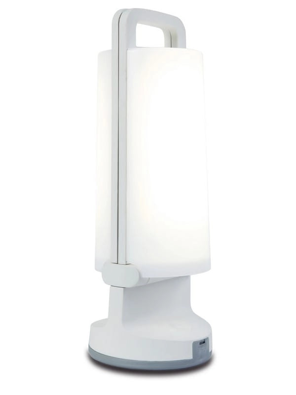 Lampada portatile solare esterna LED Dragonfly Lutec bianca