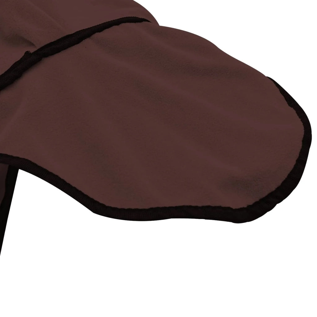 Coperta per Cavalli Marrone Scuro Completo 135 cm Poliestere 42013203