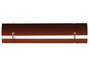 TUBO PORCELLANATO PER STUFE A LEGNA MARRONE ALA SMALTO CLASSIC  ø mm.120x250h.    ALA