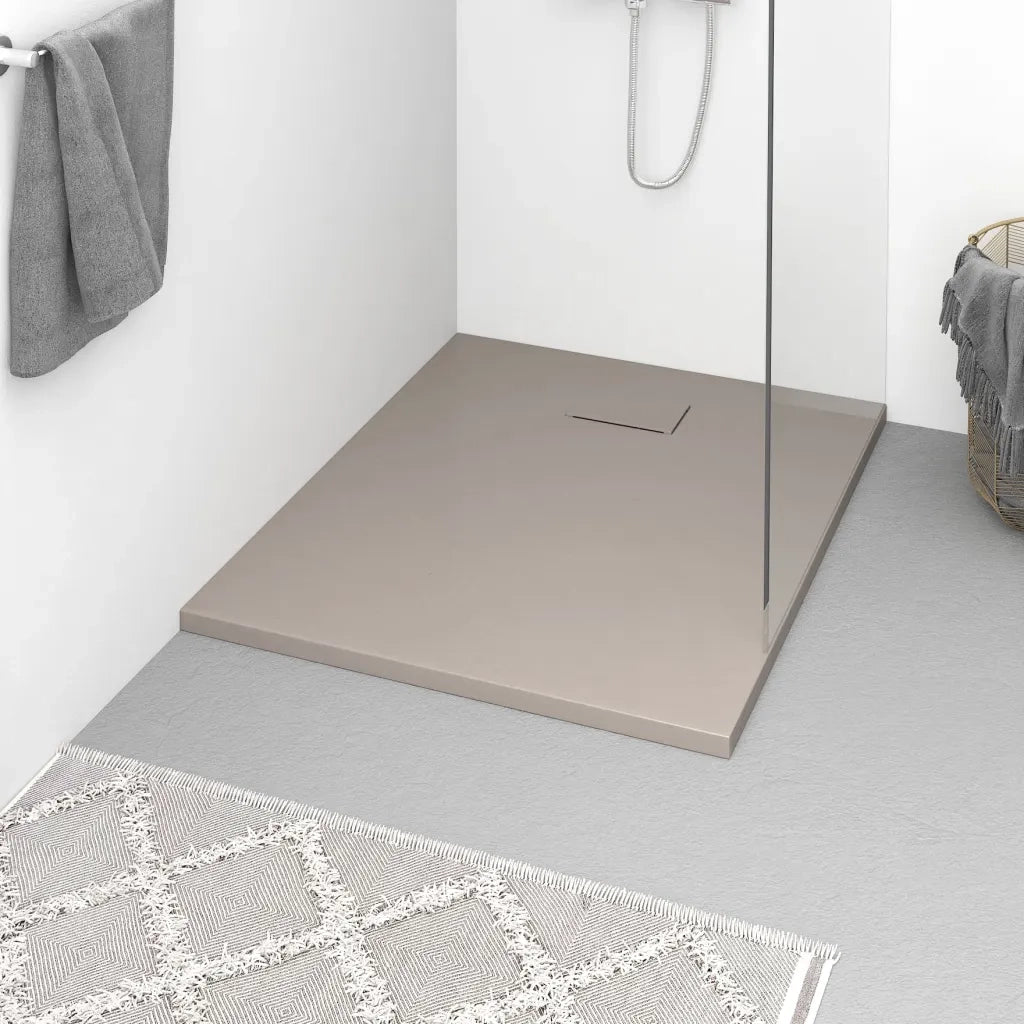 Piatto Doccia in SMC Marrone 100x80 cm 148927