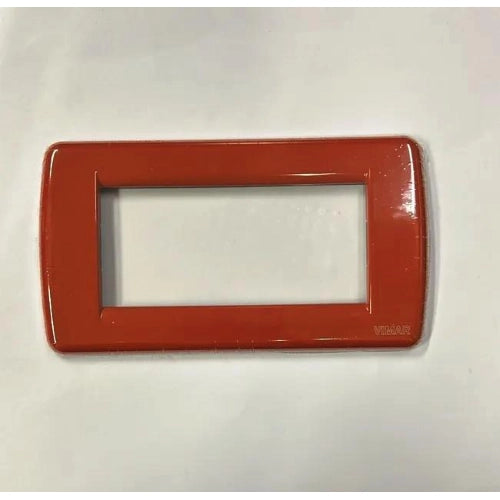 VIMAR IDEA - RONDO` PLACCA 4P METAL CORALLO