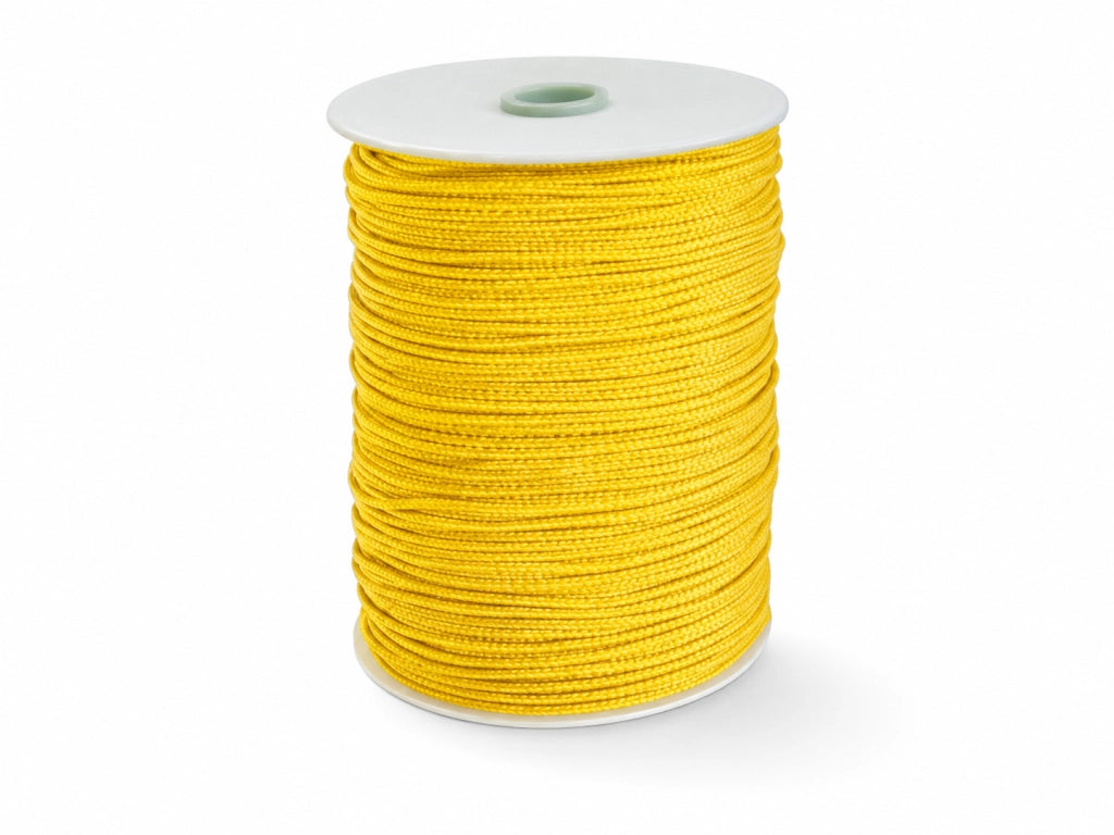 CORDINO PER TENDE E VENEZIANE- - ø mm.3x300mt. - giallo - 1 rotolo