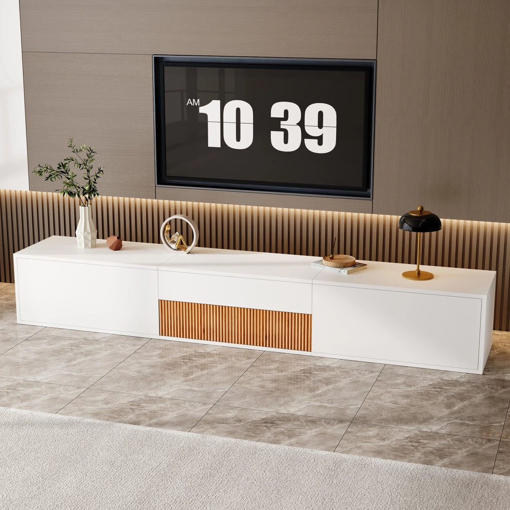 Mobile TV- design unico- supporta proiettore- 180x34x30 cm