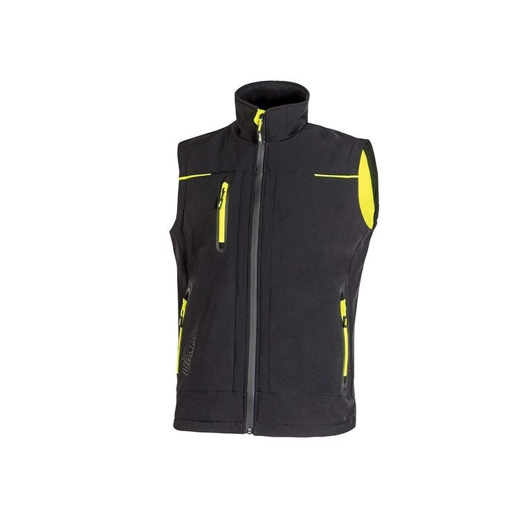 Gilet Soft Shell Universe Upower Black Carbon M