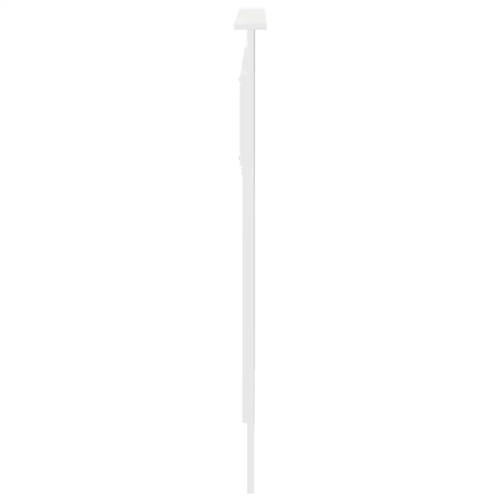 Testiera-Testata-Testiera Decorativa Bianco 120 cm Legno multistrato 167194