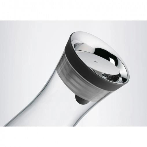 WMF 0617726040 Basic Caraffa 1,5 L con Chiusura CloseUp e Filtro Integrato colore Nero