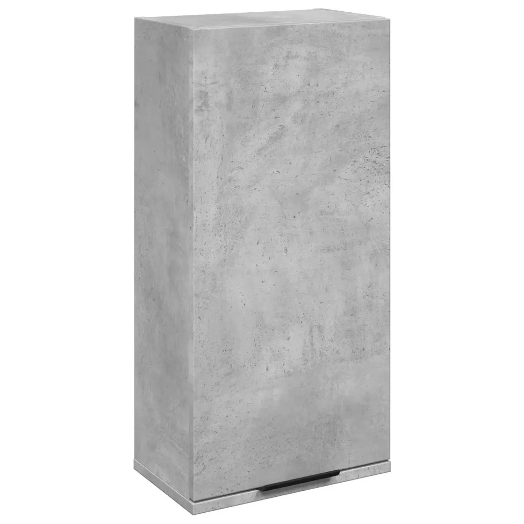 Mobile da Bagno | Armadio da bagno a Parete Grigio Cemento 32x20x67 cm