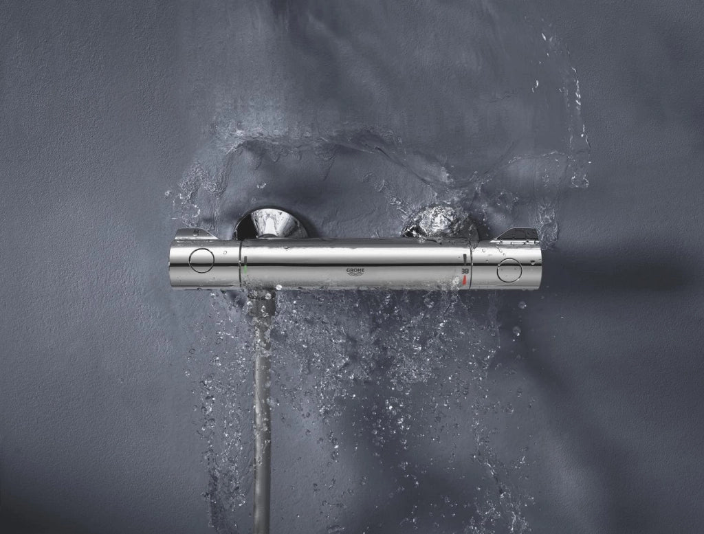 Rubinetto Miscelatore Termostatico Grotherm 800 per Doccia Grohe Cromo
