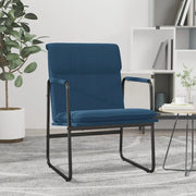 Sedia Lounge Blu 55x64x80 cm in Tessuto 351349