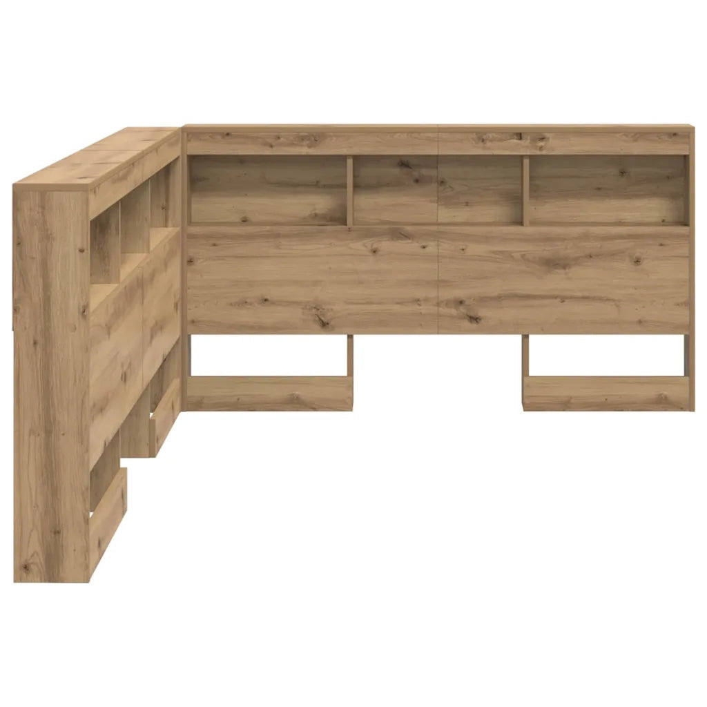 Testata contenitore Rovere artigianale 140 cm Legno multistrato 3335492