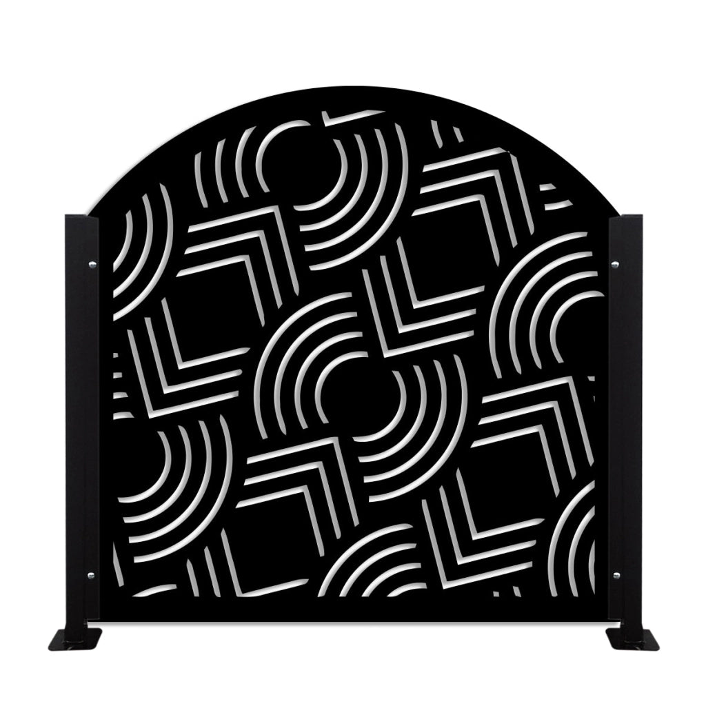 Ringhiera DEKOPLAST Curva mod. AIM Colore: bianco