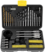Set di multi-boor compacto a 63 pezzi con bit in titanio rivestito