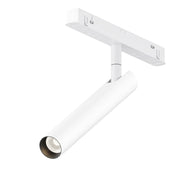 Maytoni lampada da binario moderna Exility Focus T 1 luce LED integrato bianco alluminio