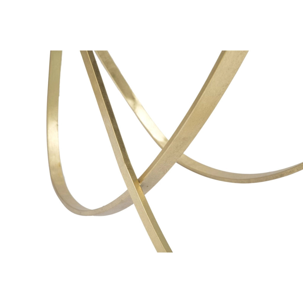Tavolo Consolle VKH620, Oro, Metallo, 120x40x79 cm