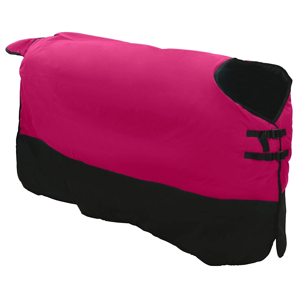 Coperta per Cavalli Rosa e Nero 105 cm Poliestere 42013080