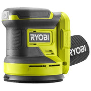 RYOBI RROS18-0 Levigatrice Rotorbitale a Batteria 18V ONE+ Diametro Disco 125 mm Velocita' 20000 oscillazioni-min Senza Batteria e Caricatore colore Nero
