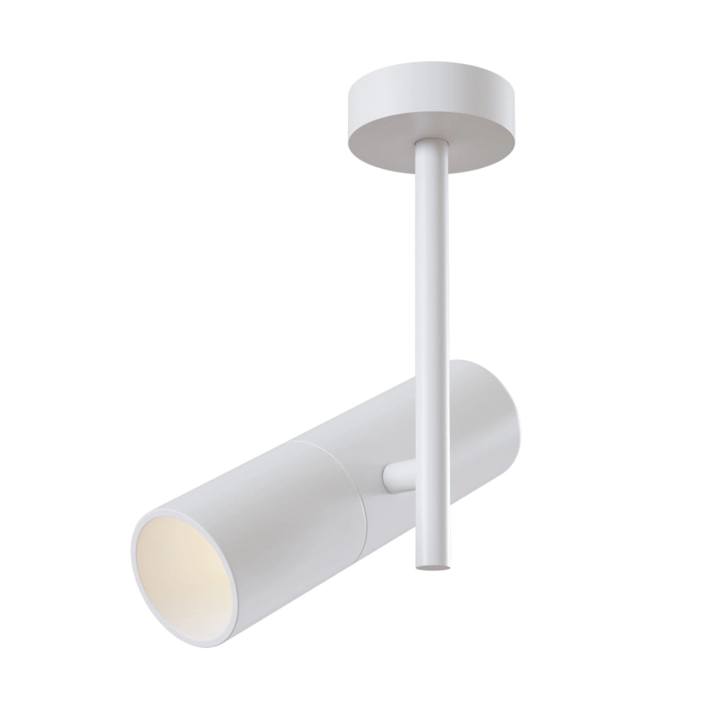 Plafoniera Maytoni Elti bianca alluminio 1 luce GU10