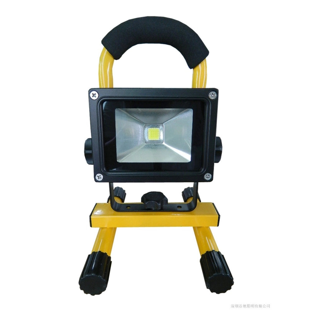 Trade Shop - Faro Ricaricabile Faretto Impermeabile Led Luce Bianca Emergenza Portatile -