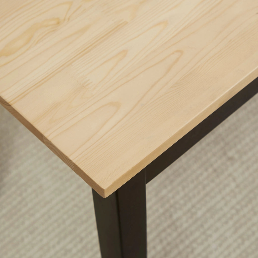 Divano a 2 posti in legno massello ¨C Minimal ¨C Naturale e Nero