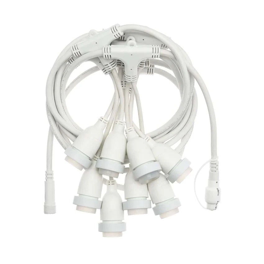 CATENA PORTALAMPADE 5 MT COLORE BIANCO