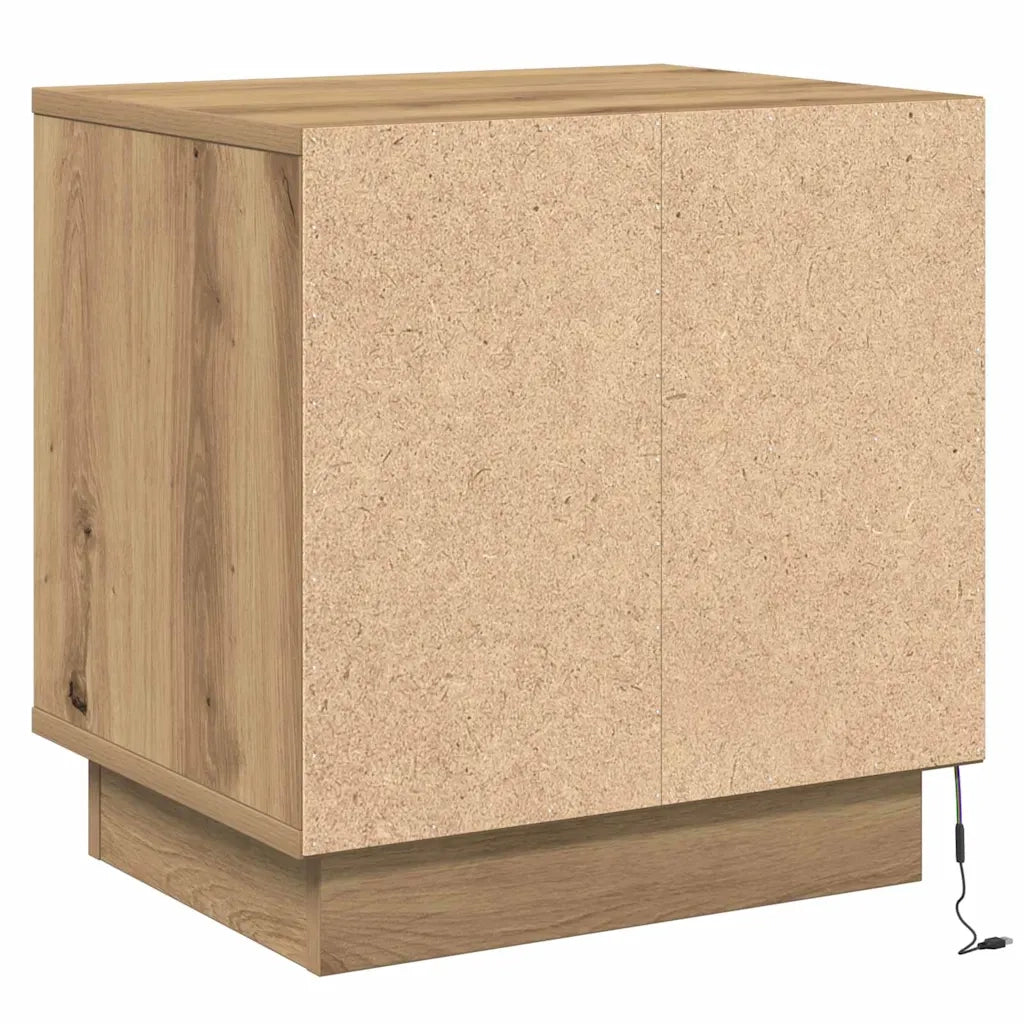 Armadio da Notte 2 pcs Rovere artigianale 44 x 34,5 x 45 cm 869577