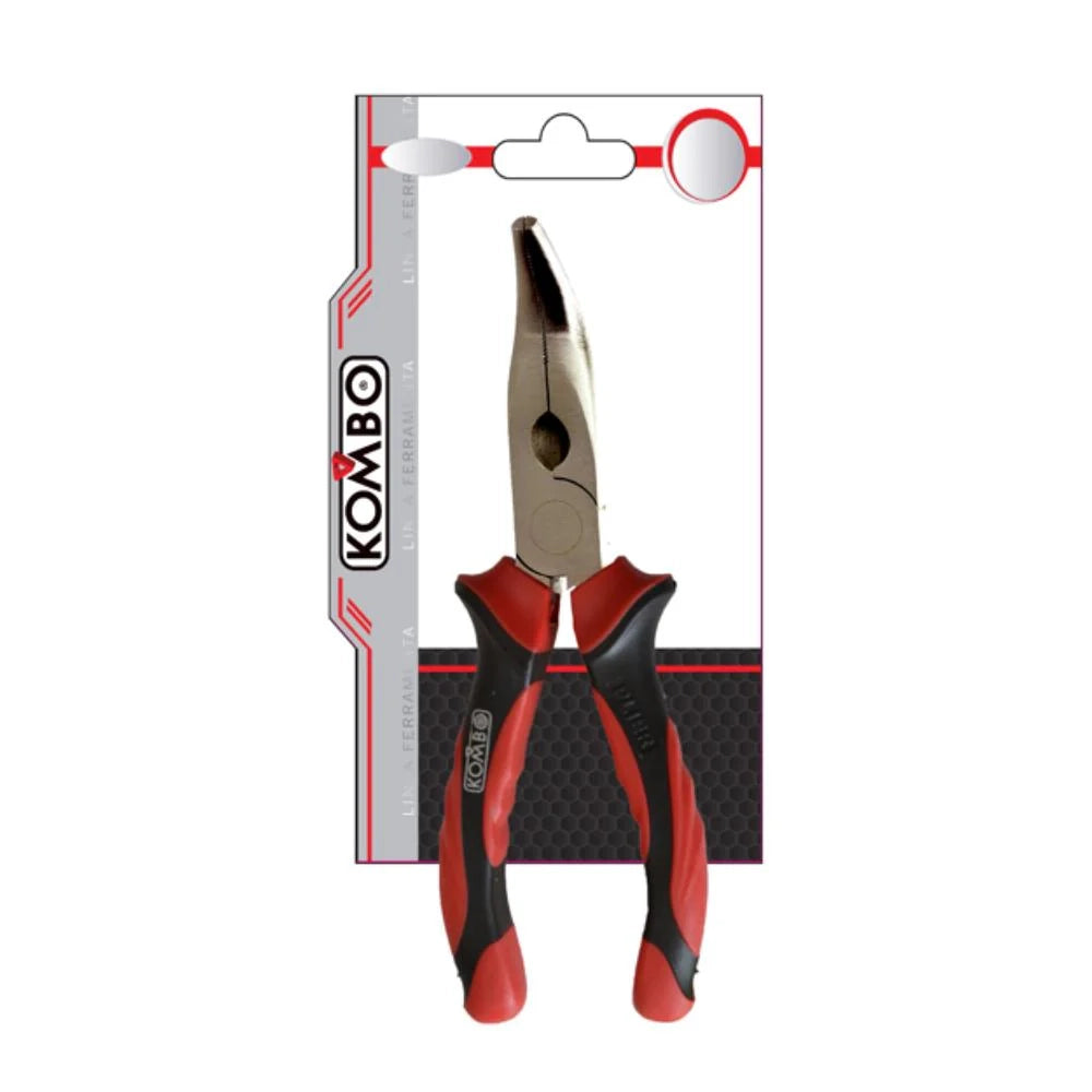 PINZA UNIVERSALE A BECCHI SEMITONDI CURVI 200MM