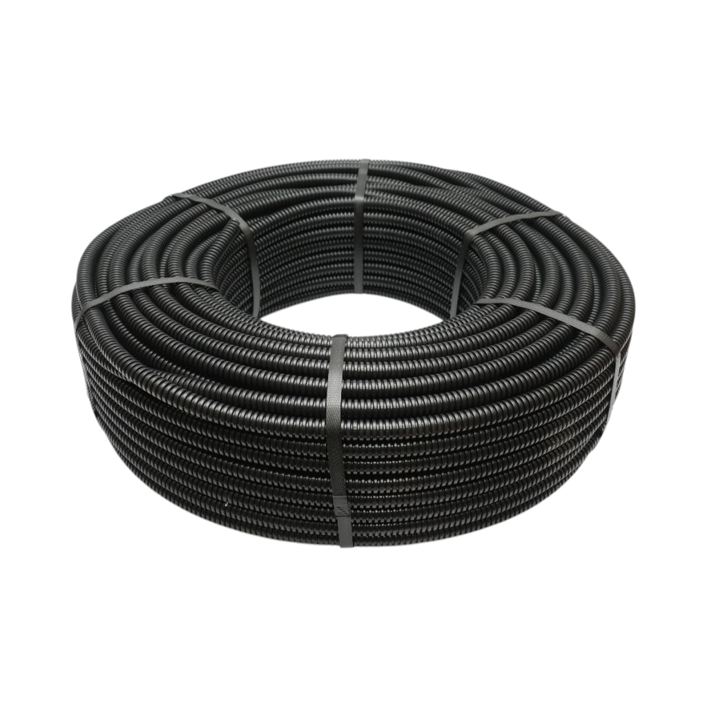Tubo flessibile copex 16mm Gewiss DX15116R senza cordone, PVC ignifugo, 750N nero 100m/rotolo