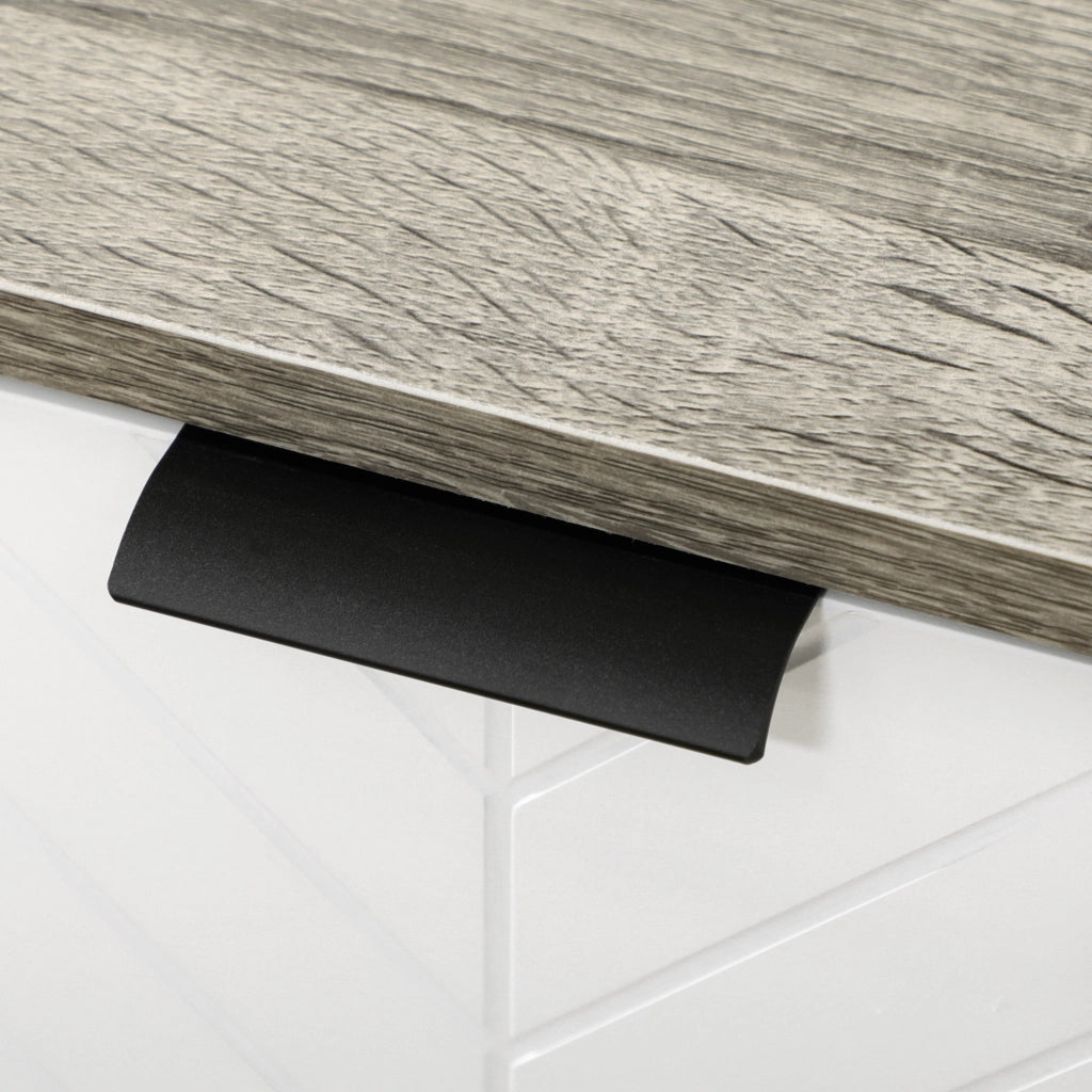 Buffet ¨C Zephmum ¨C Bianco Grigio 120x35x77 cm