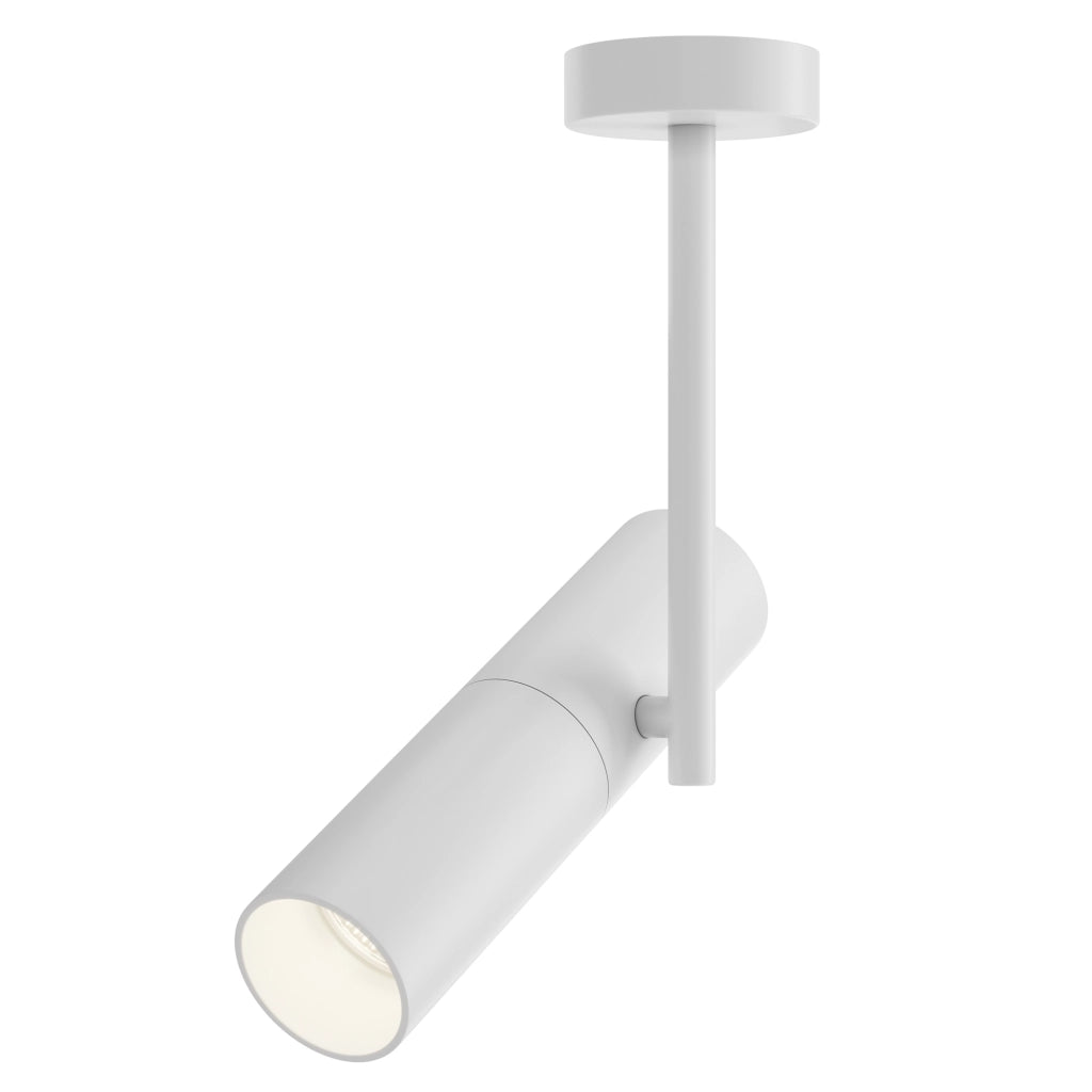Plafoniera Maytoni Elti bianca alluminio 1 luce GU10